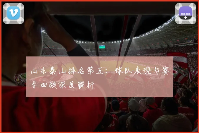 山东泰山排名第五：球队表现与赛季回顾深度解析